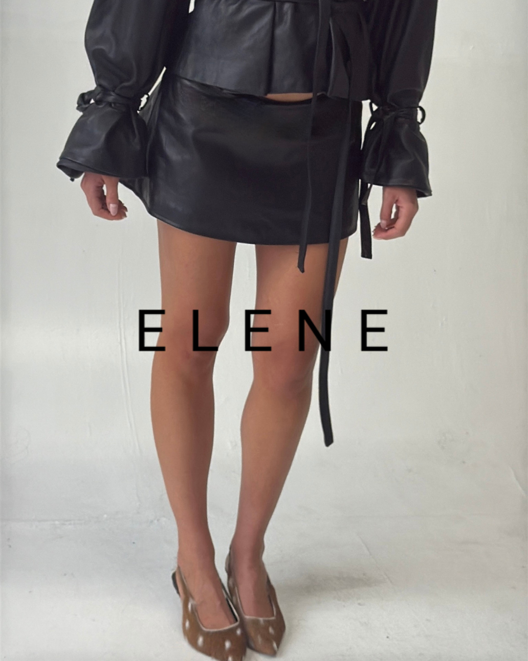Low Rise Mini Skirt