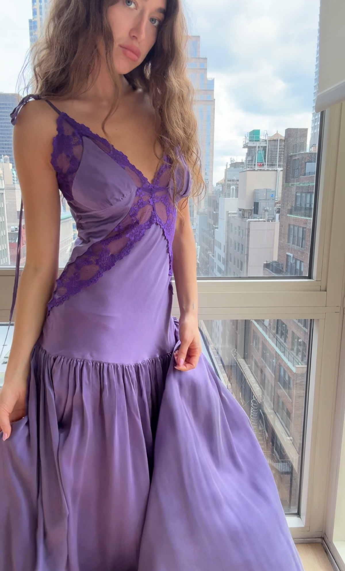 Always Effortlessly Chic, Lace Silk Gown