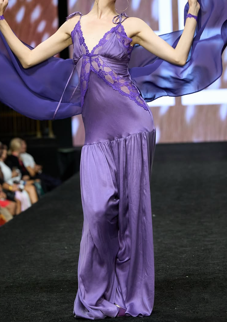 Always Effortlessly Chic, Lace Silk Gown