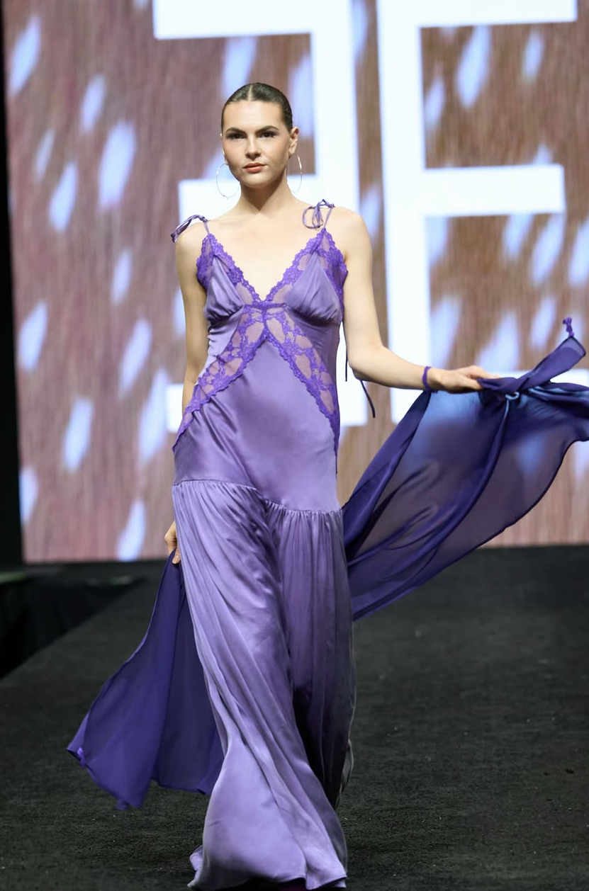 Always Effortlessly Chic, Lace Silk Gown