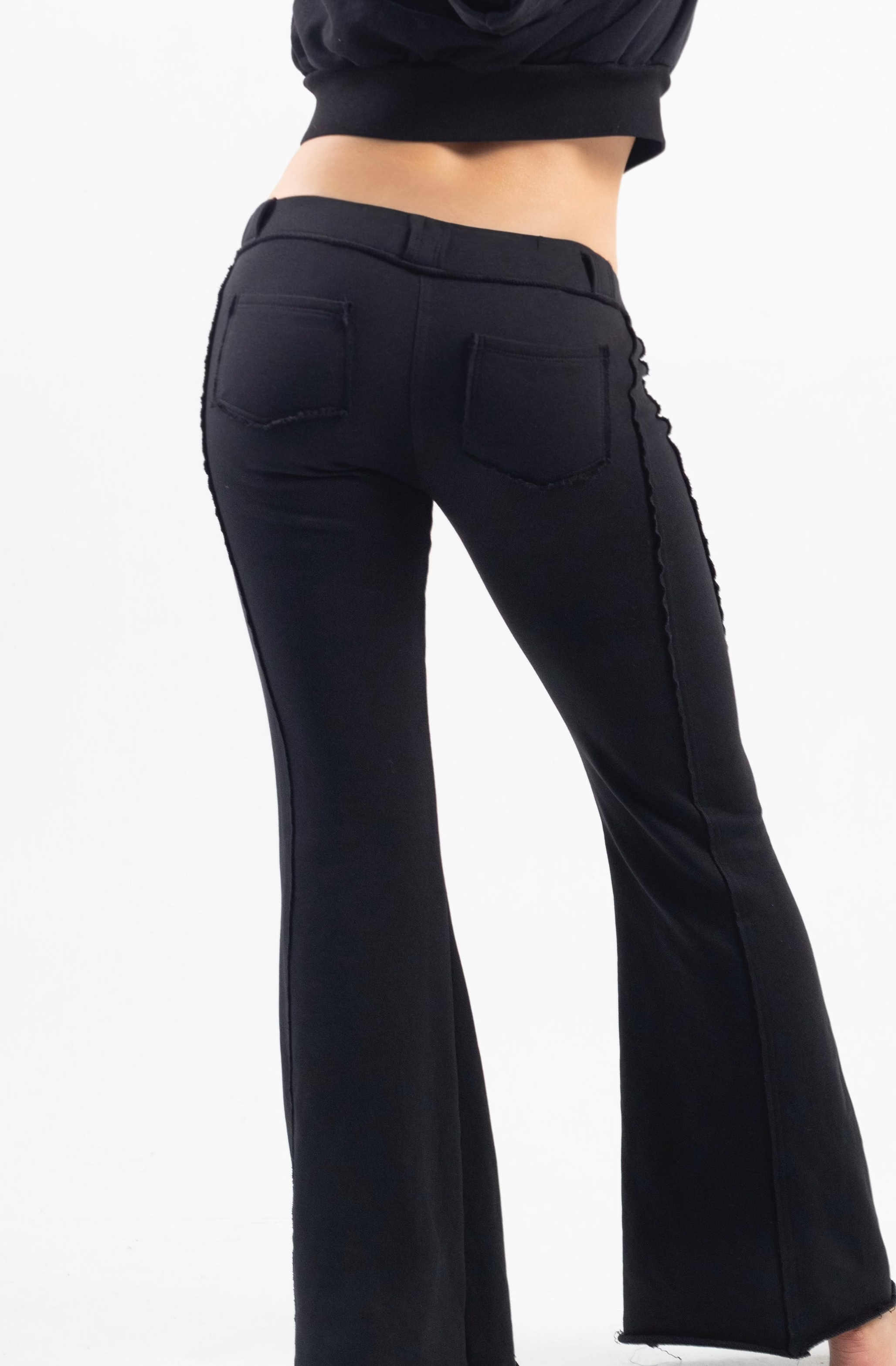 The Effortless Cotton Low Rise Trouser